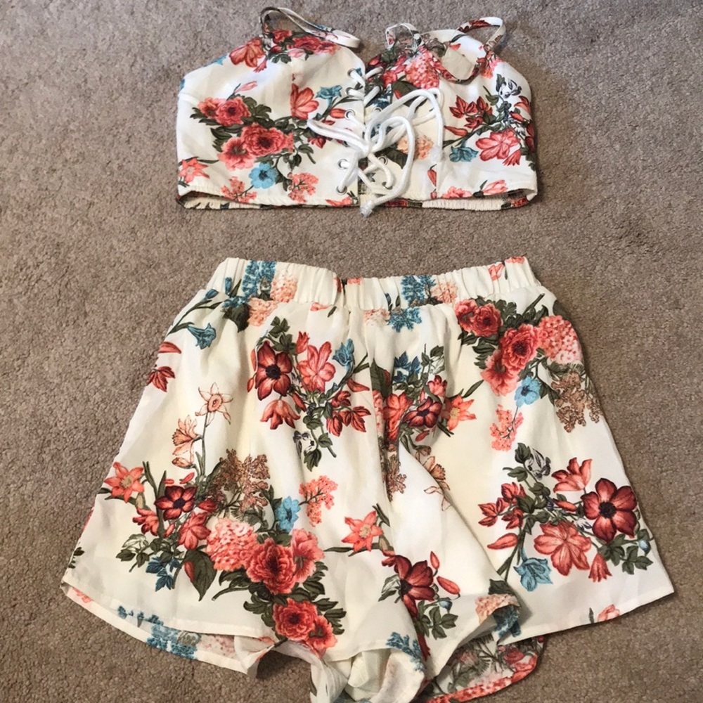 Matching two piece outfit